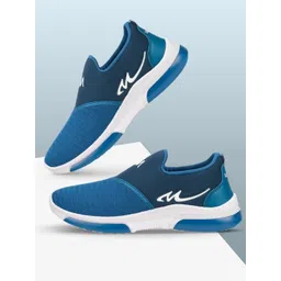 Trendzone Air Tblue Men Woven Design Slip-On Sneakers