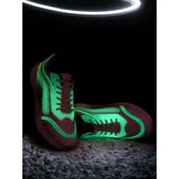 Trenz Men Sprint Glow in The Dark Mesh Shoes
