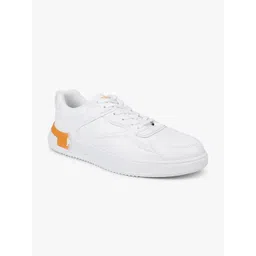 Trenz Men White Lace-Ups Sneakers