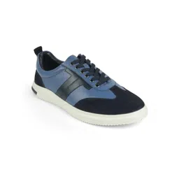 Tresmode Women Colourblocked Leather Sneakers