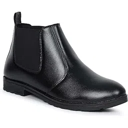 Trika Men's Chelsea Boots for Men | Soft Cushioned Insole, Slip-Resistance, Dynamic Feet Support, Arch Support & Shock Absorption