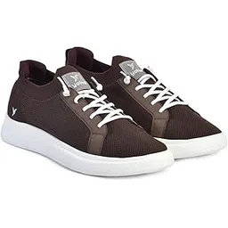 Trip Sneakers for Men | Stylish Casual Shoes with Elastic Laces | Comfortable, Stretchable & Ultra-Lightweight | Premium Breathable Mesh Fabric