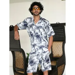 Trove Label Black Abstract Co-Ord Set