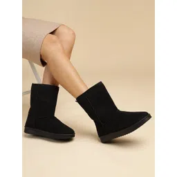 Truffle Collection Women Calf-Length Winter Boots