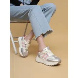 Truffle Collection Women Pink Sneaker