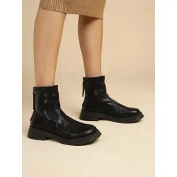 Truffle Collection Women's Black Casual Boots