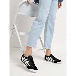 Truffle Collection Women's Black Casual Sneakers