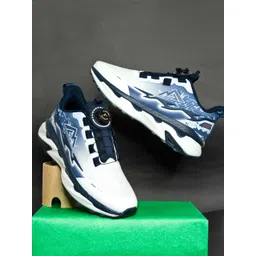 TRUMP Athleisure Cultured Round-Toe Shape & Quick On-Off Dial Lace Technology Walking Shoes For Men