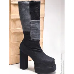 TRYME Women's Black Booties