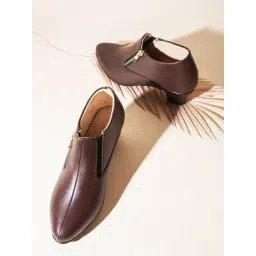 TRYME Women's Brown Casual Boots