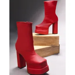 TRYME Women's Red Booties