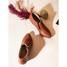 TRYME Women's Tan Casual Boots