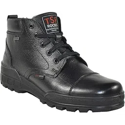 TSF Real Leather Police Boot for Men