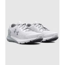 UA W Charged Rogue 3 Knit-WHT Running Shoes For Women