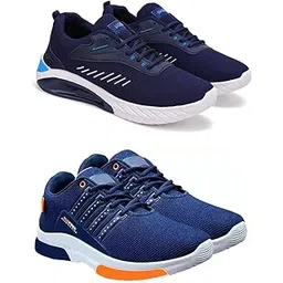 Ultra-Comfort Men’s Running Shoes – Twin Sports Shoes Combo Multi