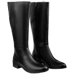 Ultra Fashionable High Knee Zipper Long Boots for Women