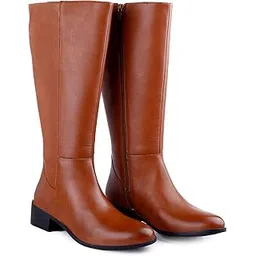Ultra Fashionable High Knee Zipper Long Boots for Women