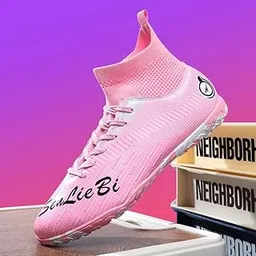 Ultralight Men's Soccer Cleats for Training & Outdoor Football ?? Breathable & Comfortable TF/AG Performance Shoes