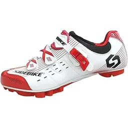 UniQMart_ Women Men Mountain Cycling Shoes MTB Bike Bicycle Biking SPD Shoe Sneaker 42