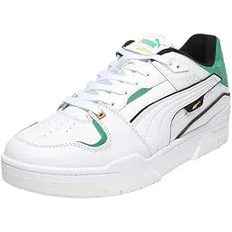 Unisex-Adult, Slipstream Bball, White-Archive Green, Sneaker, 7UK, (40469201)