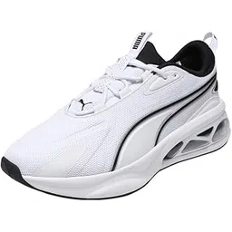 Unisex-Adult, Solar, White-Black, Running Shoe, 8UK, (31117501)
