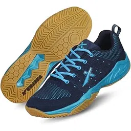 Unisex Badminton Shoes|Indoor Outdoor Court Sneaker|Breathable Mesh with TPU Fusing Upper + Rubber Outsole for Superior Grip|Boots for Men Women Adult Youth