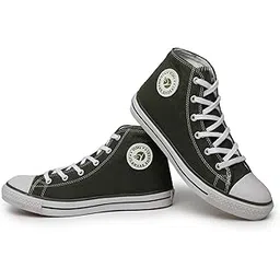 Unisex Canvas Comfortable & Lightweight Sneaker for Men's and Women's | High Top Canvas Sneakers