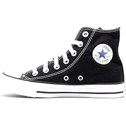 Unisex Chuck Taylor All Star Black Sneakers (UK Footwear Size System, Adult, Men, Numeric, Medium, 3)