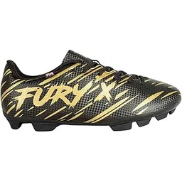 Unisex Fury Faux Leather Football Shoes TPU Sole Durable Lightweight Enhanced Grip