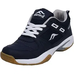 Unisex Squash Navy (Non-Marking) Badminton Shoes
