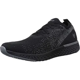 Unisex's Black Indoor Multisport Court Shoes - 10 UK/India (44 EU) (EL-GFW005-S9Black/Grey)