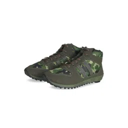 UNISTAR Men Mid Top Felt Textile Resistant Hiking Boots