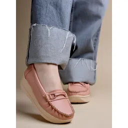 Upper Bow Comfortable |Casual, College & Daily Wear | Flexible Loafers For Girls Loafers For Women