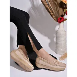 upper Buckle Detailed Black For Women & Gilrs Loafers For Women