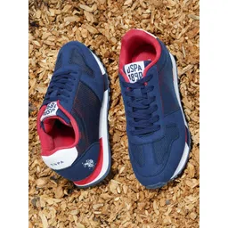 U.S. Polo Assn. Men BART Printed Comfort Insole Sneakers