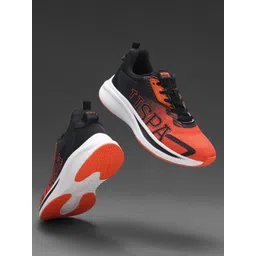 U.S. Polo Assn. Men Black Sneakers