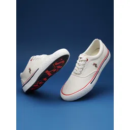 U.S. Polo Assn. Men Canvas Lace-Up Sneakers