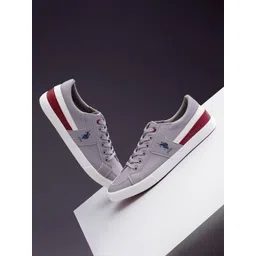 U.S. Polo Assn. Men CLARKIN 3.0 Minimal Striped Sneakers