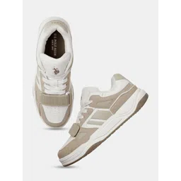 U.S. Polo Assn. Men Colourblocked Lace-Ups Sneakers