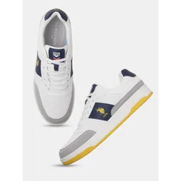 U.S. Polo Assn. Men Colourblocked Lace-Ups Sneakers