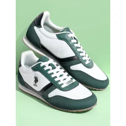 U.S. Polo Assn. Men Colourblocked Lace-Ups Sneakers
