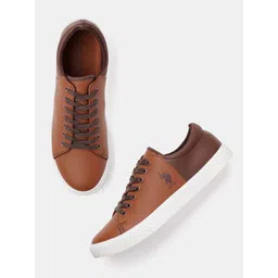 U.S. Polo Assn. Men Colourblocked Sneakers