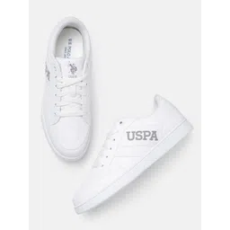 U.S. Polo Assn. Men GALA Brand Logo Patterned Sneakers