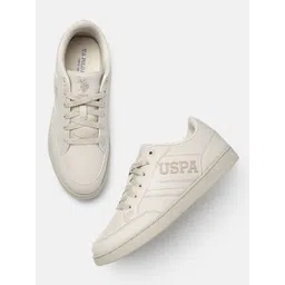 U.S. Polo Assn. Men GALA Brand Logo Patterned Sneakers