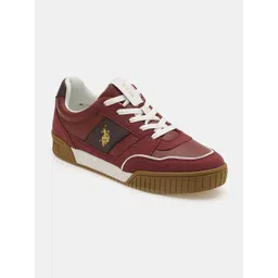 U.S. Polo Assn. Men Lace-Ups PU Sneakers