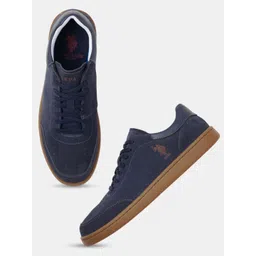 U.S. Polo Assn. Men Leather Sneakers