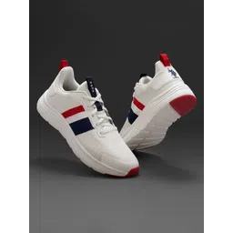 U.S. Polo Assn. Men MULLEN 2.0 Striped Mesh Comfort Insole Sneakers