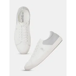 U.S. Polo Assn. Men Round Toe Lace-Up Sneakers