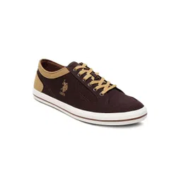 U.S. Polo Assn. Men Round Toe Lace-Ups Sneakers