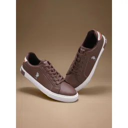 U.S. Polo Assn. Men Round Toe Lace-Ups Sneakers